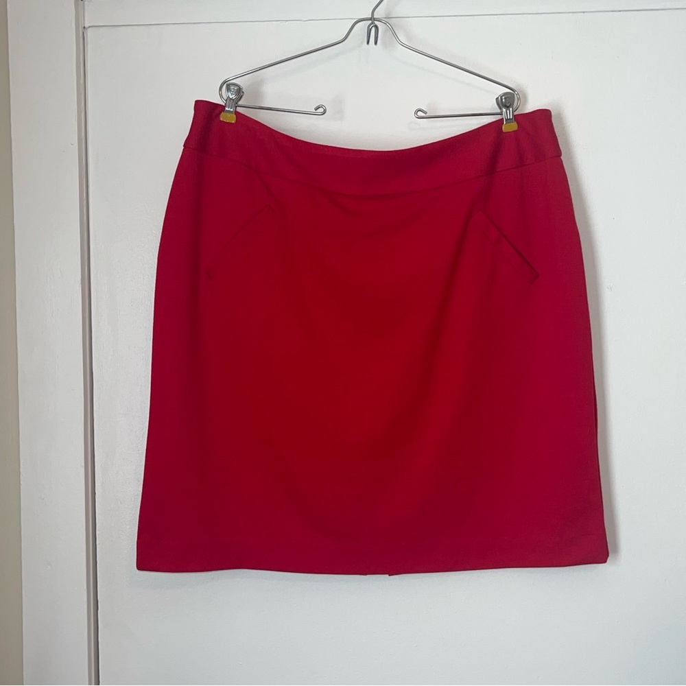 Cato Plus Size Red Skirt Size 22W